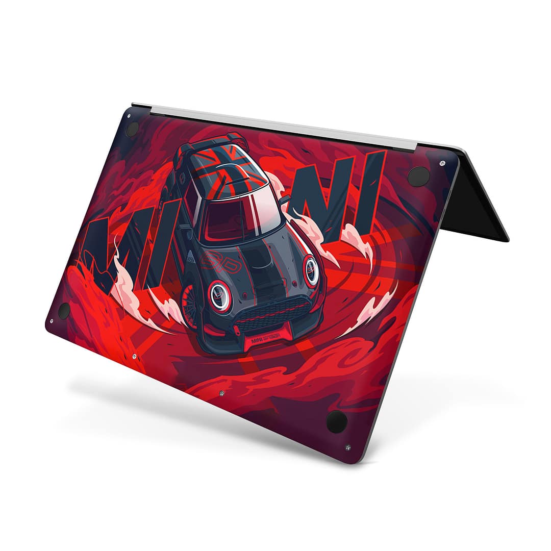 Macbook pro 13'' (touch bar,2018) mini cooper 3d skin | wrapitskin