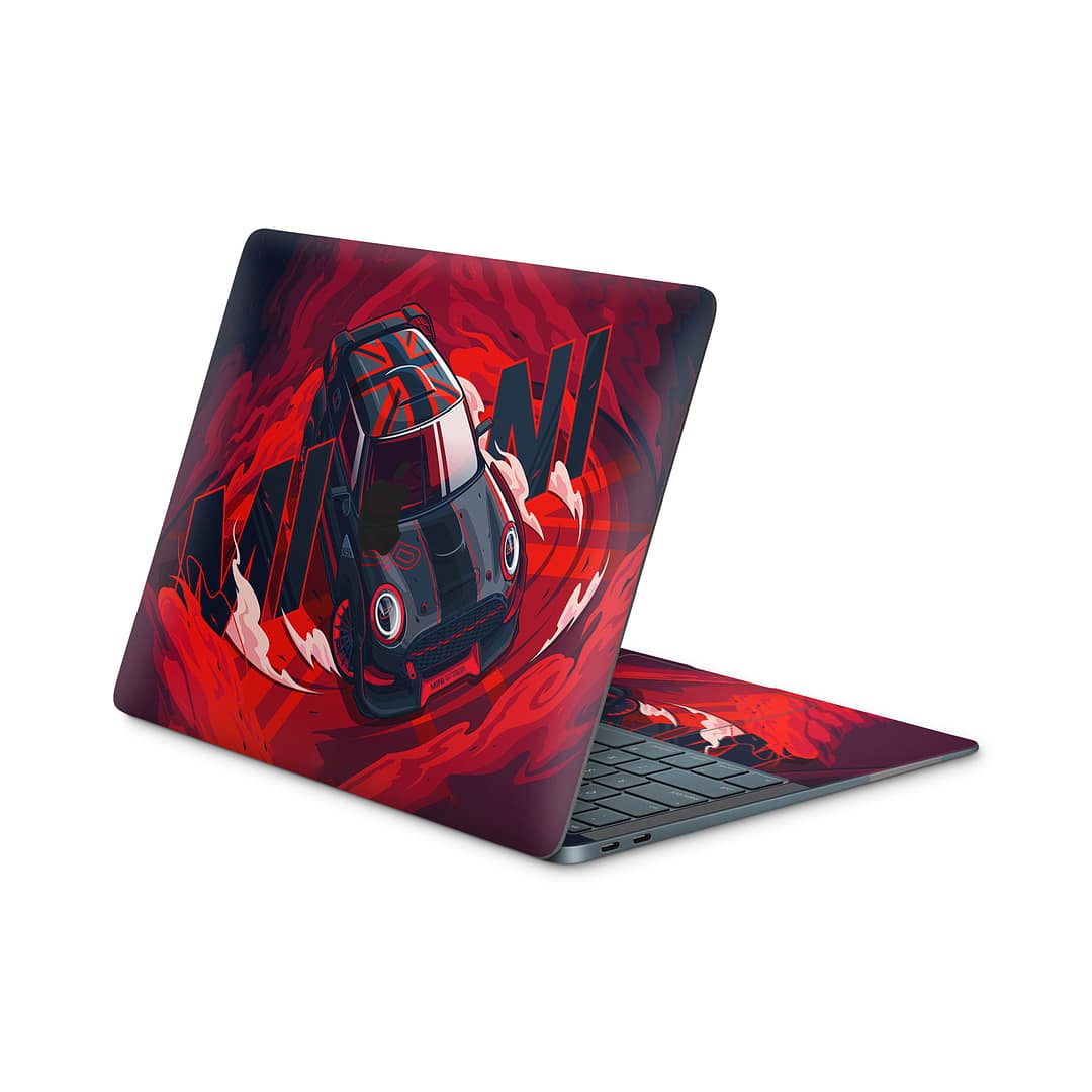 Macbook air 13'' (2018) mini cooper 3d skin | wrapitskin