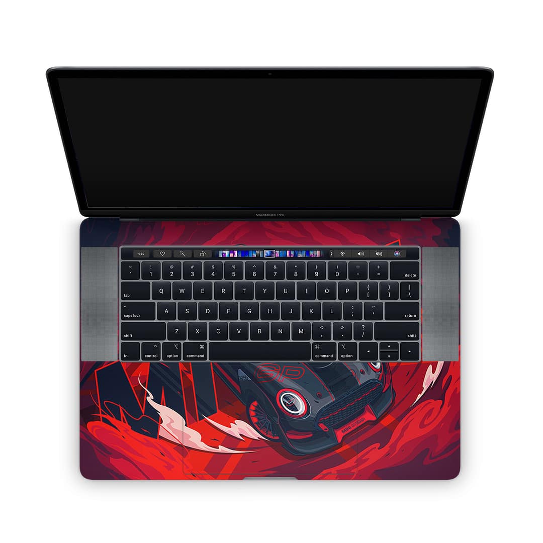 Macbook pro 15'' (2018-2019) mini cooper 3d skin | wrapitskin