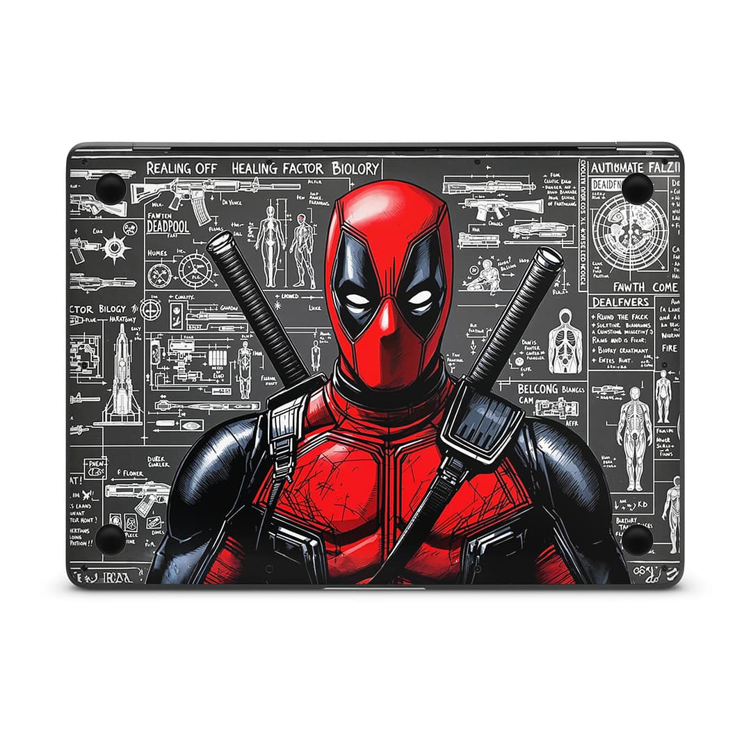 Macbook air 13'' (2018) deadpool skin | wrapitskin