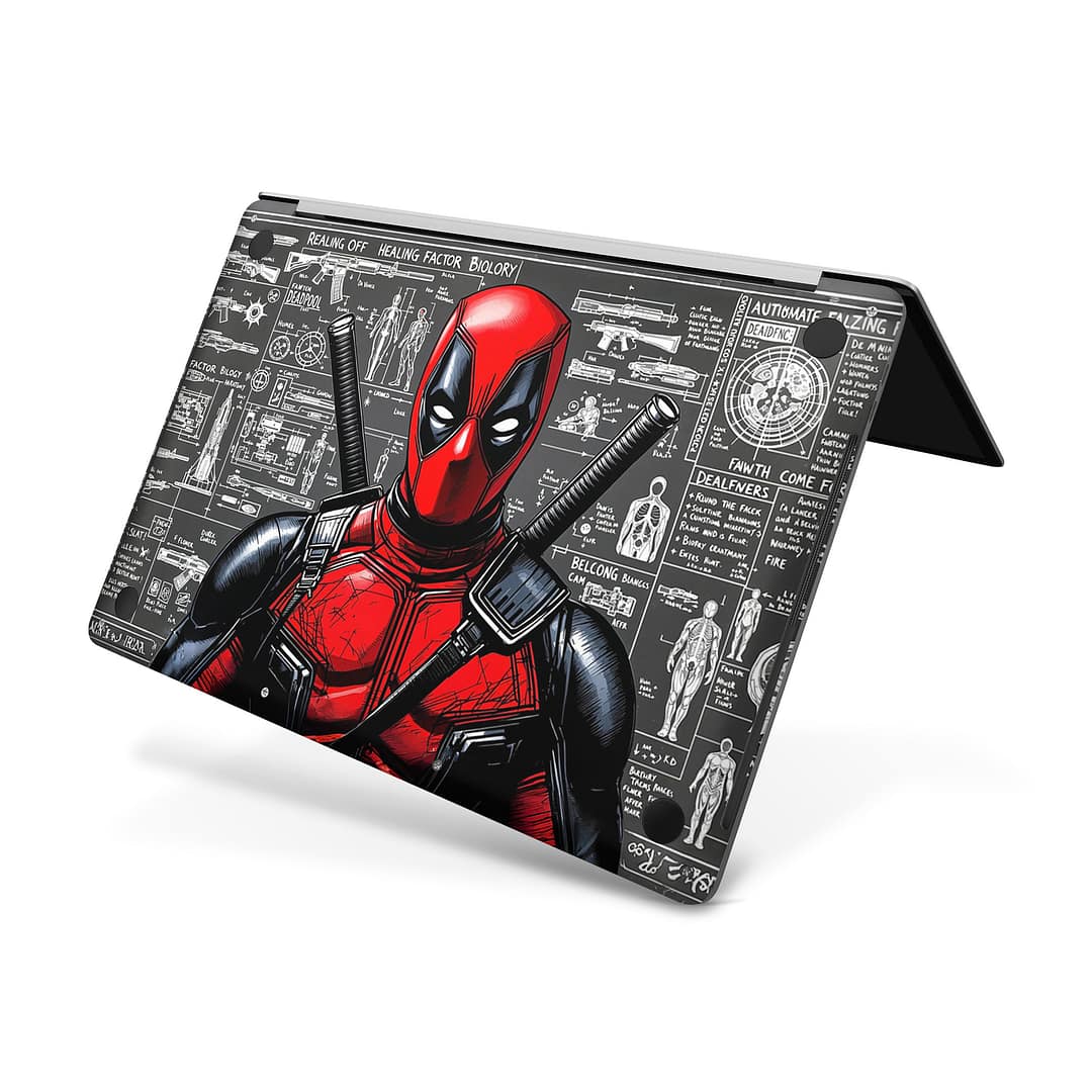 Macbook pro 16'' (touch bar,2019) deadpool skin | wrapitskin