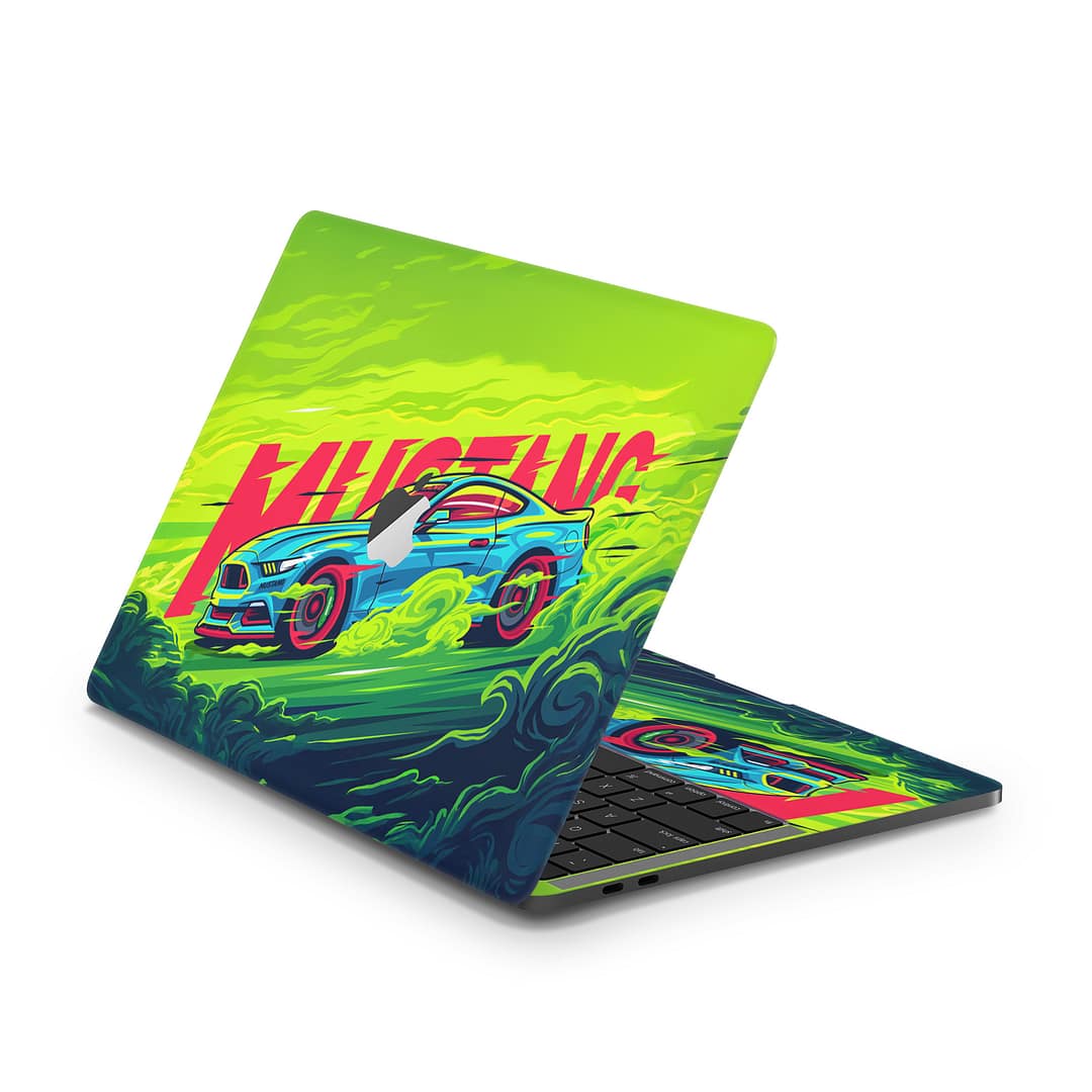 Macbook pro 13'' (touch bar,2018) eco beast 3d skin | wrapitskin