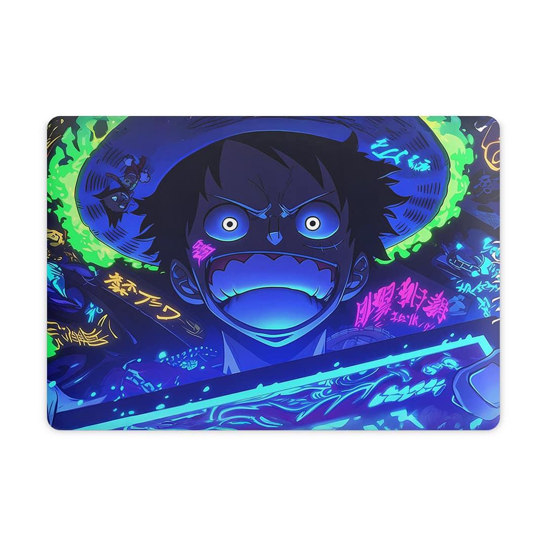 Macbook pro 13'' (touch bar,2018) luffy blaze 3d skin wrapitskin