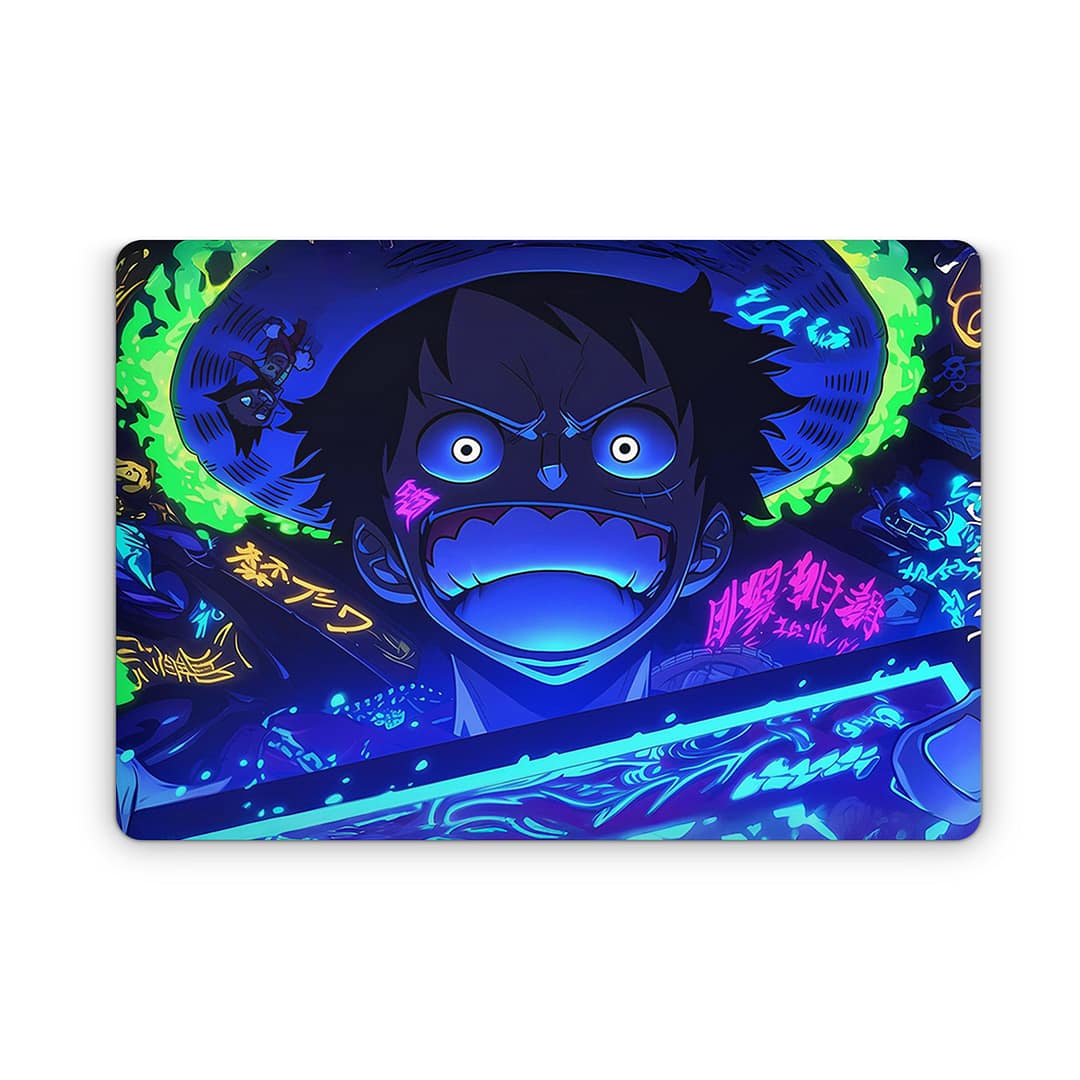 Macbook pro 13” (2016-2018) luffy blaze 3d skin wrapitskin