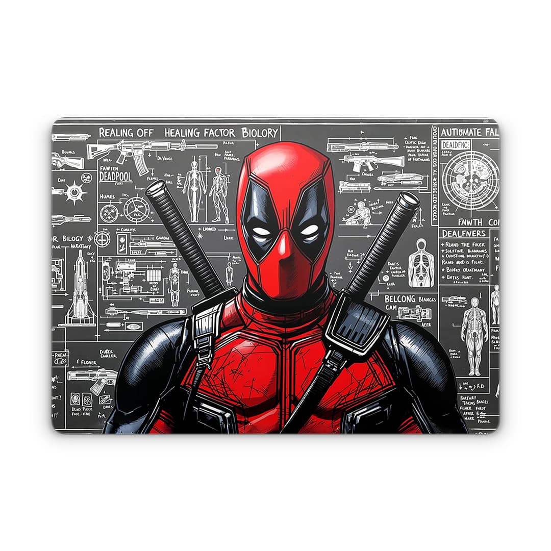 Macbook pro 14'' (2021) deadpool skin wrapitskin