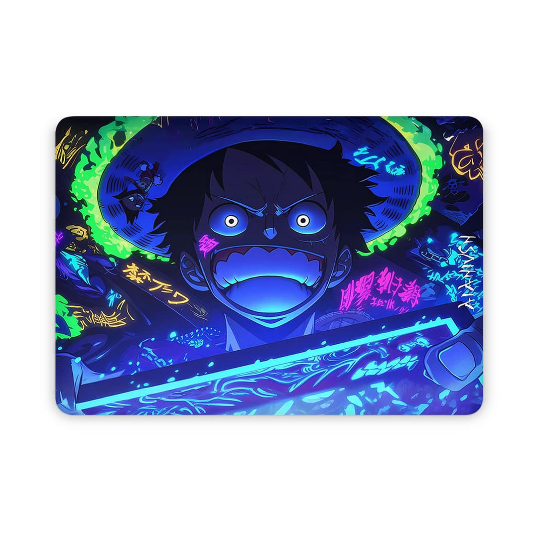 Macbook air 13'' (2010-2017) luffy blaze 3d skin wrapitskin