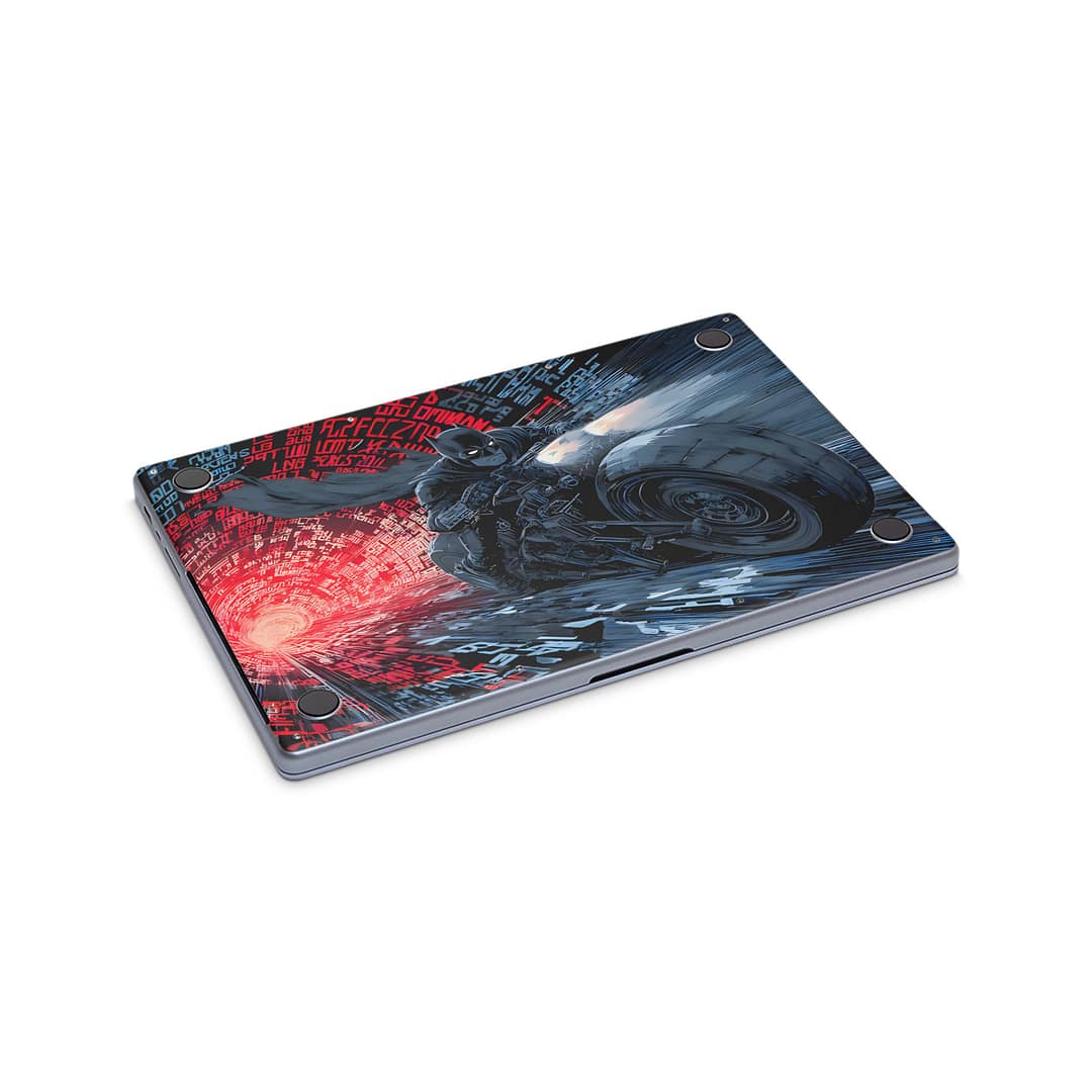 Macbook pro 14'' (2021) the batman 3d skin | wrapitskin