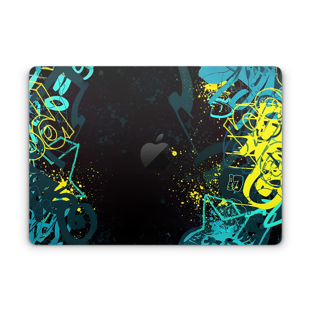 Macbook pro 14'' (2021) graffiti soul skin wrapitskin