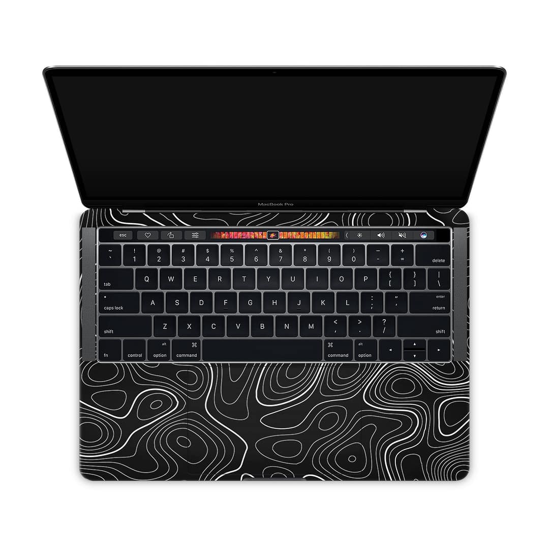 Macbook pro 13'' (touch bar,2018) contour skin | wrapitskin