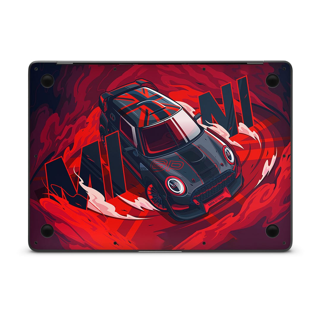 Macbook air 13'' (2010-2017) mini cooper 3d skin | wrapitskin