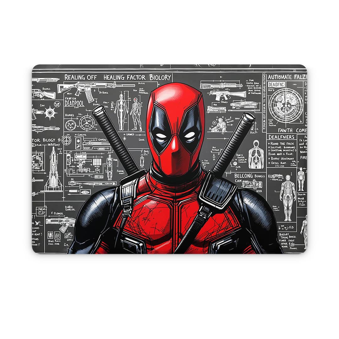 Macbook pro 15'' (2018-2019) deadpool skin wrapitskin