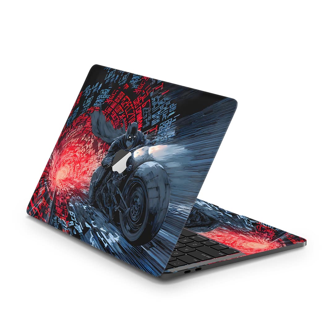 Macbook pro 13'' (touch bar,2018) the batman 3d skin | wrapitskin