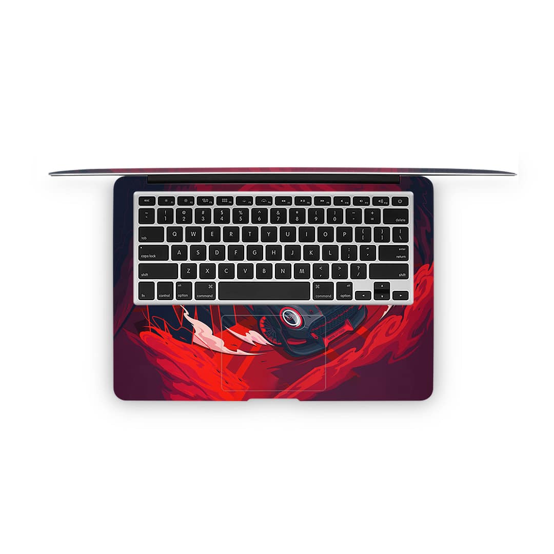 Macbook air 13'' (2010-2017) mini cooper 3d skin | wrapitskin
