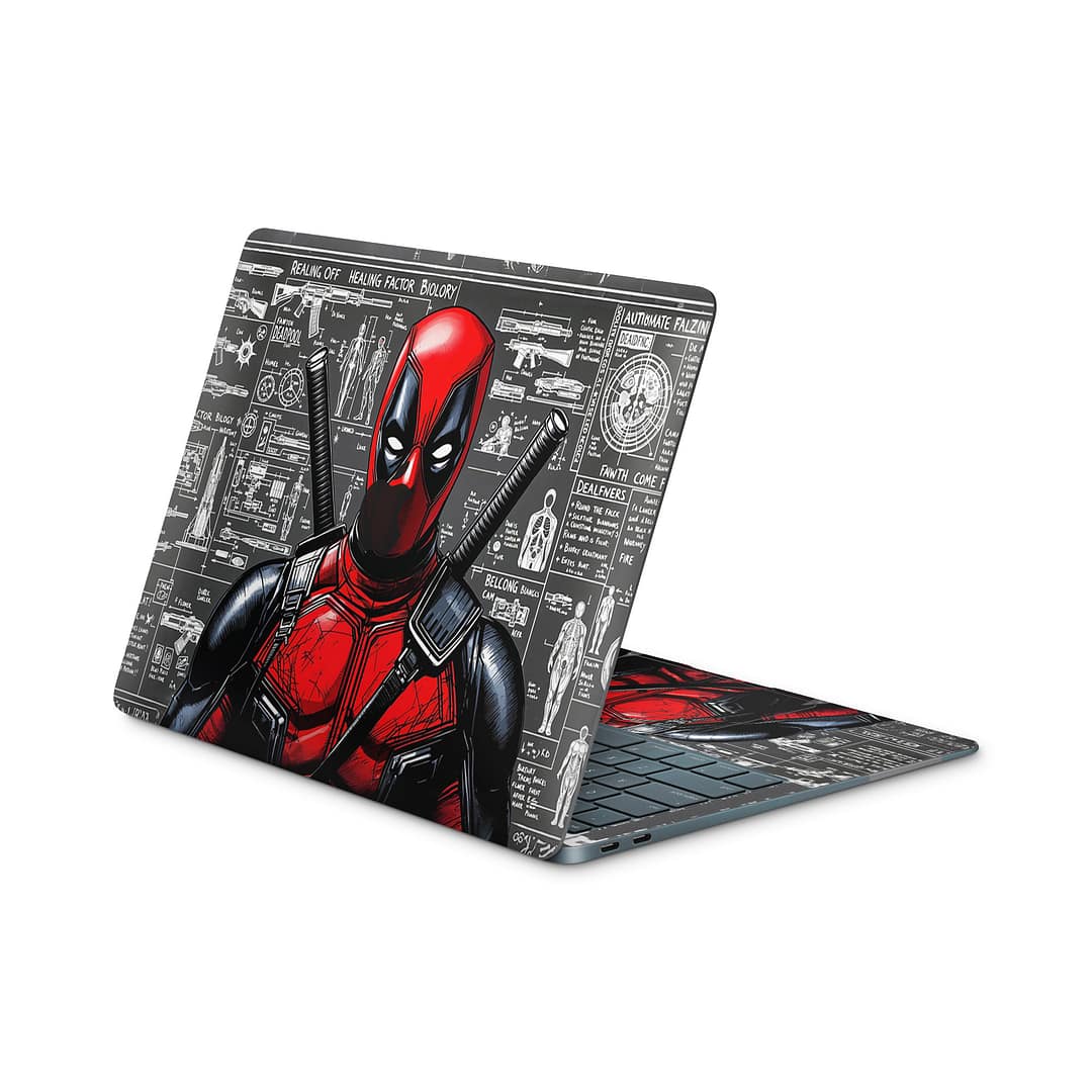 Macbook air 13'' (2018) deadpool skin | wrapitskin