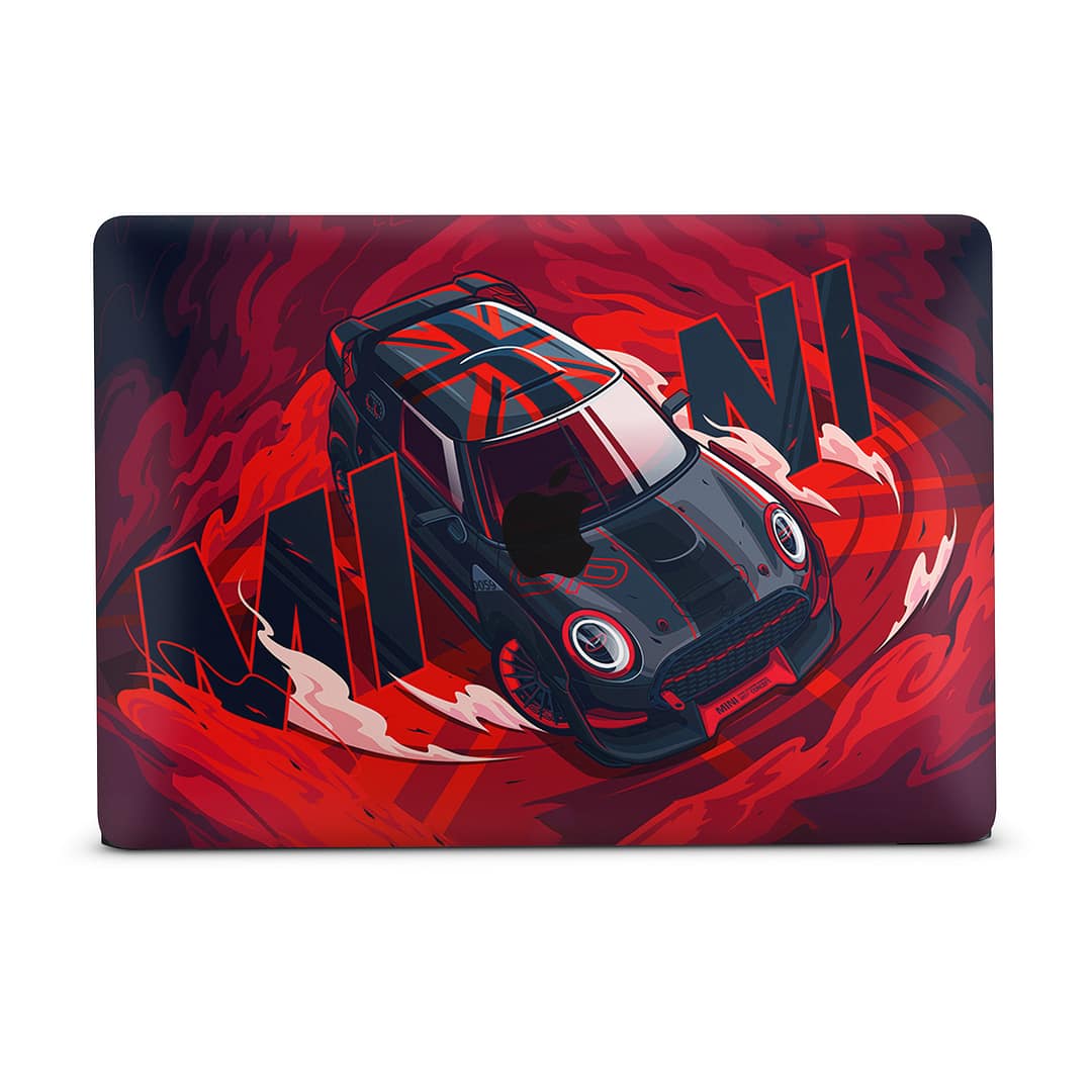Macbook air 13'' (2018) mini cooper 3d skin wrapitskin