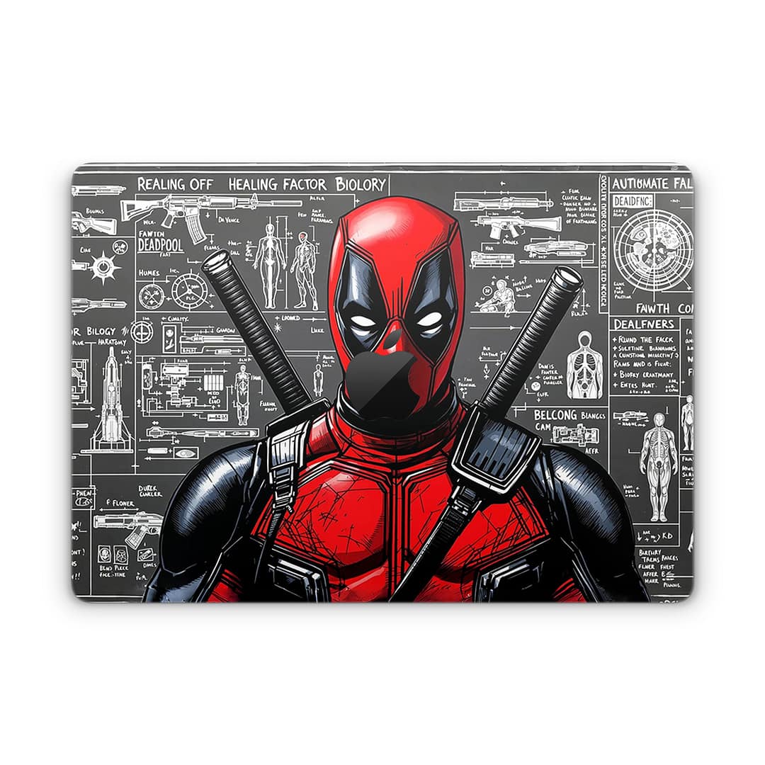 Macbook pro 14'' (2021) deadpool skin | wrapitskin