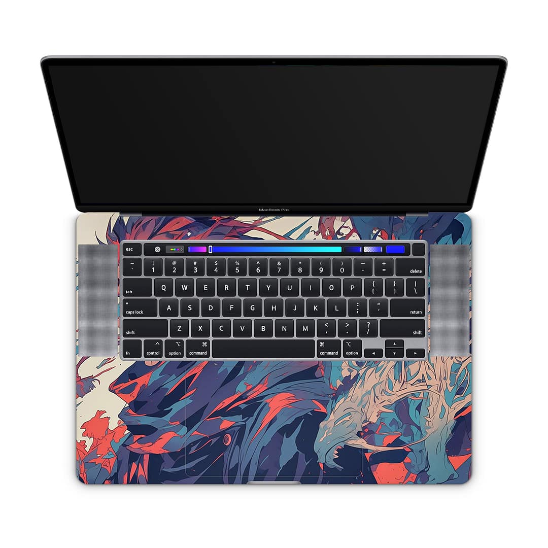 Macbook pro 16'' (touch bar,2019) sukuna skin | wrapitskin
