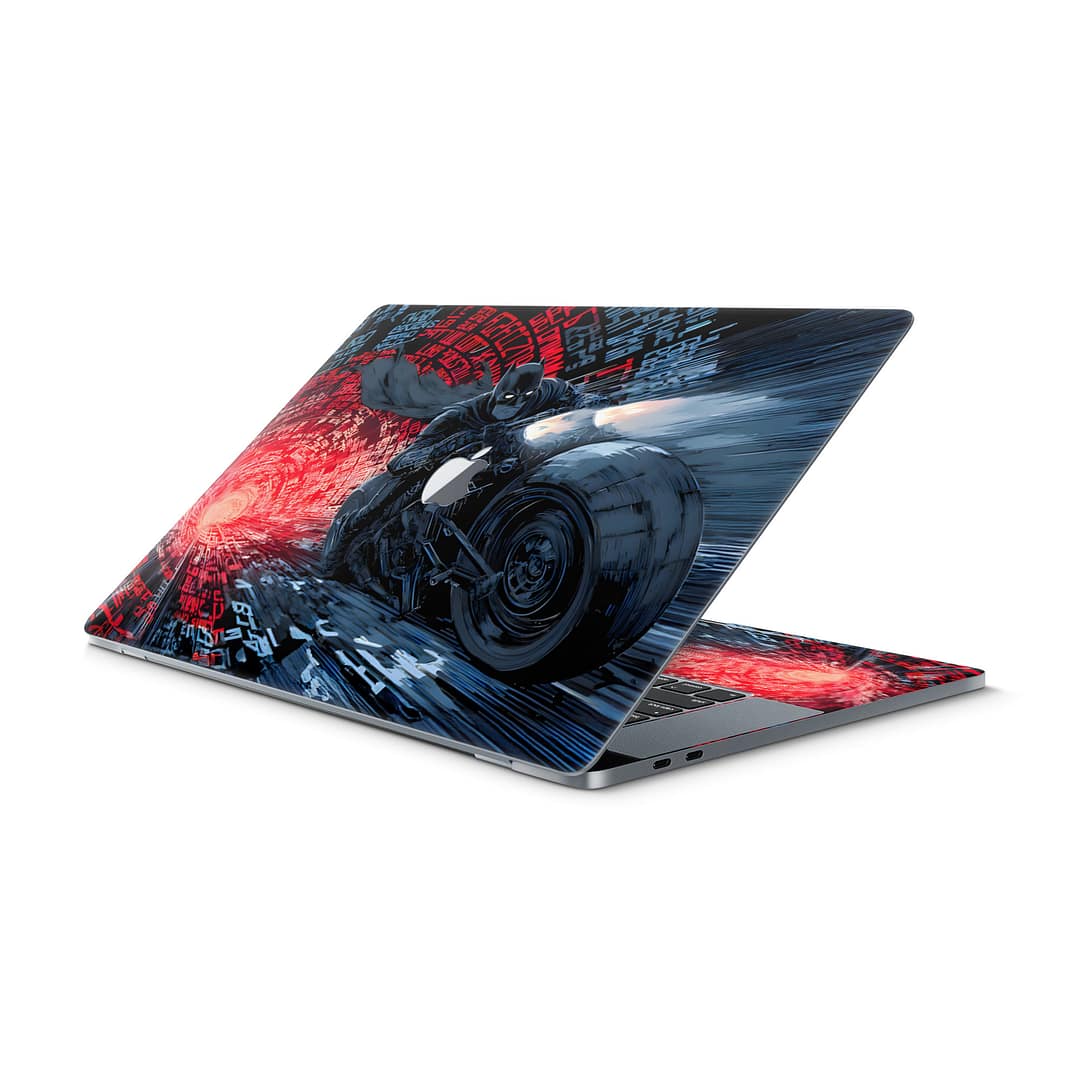 Macbook pro 16'' (touch bar,2019) the batman 3d skin | wrapitskin