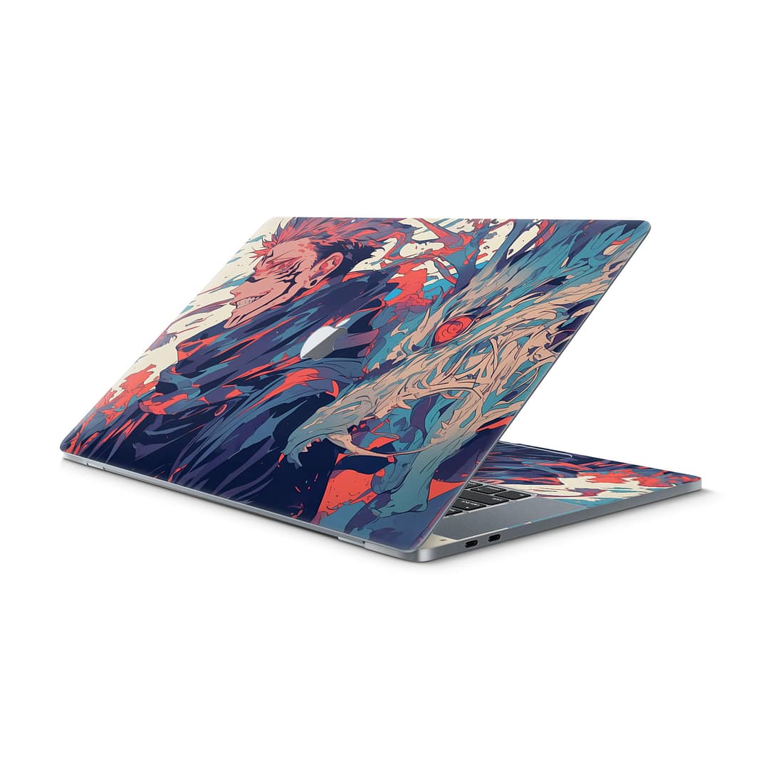 Macbook pro 16'' (touch bar,2019) sukuna skin | wrapitskin