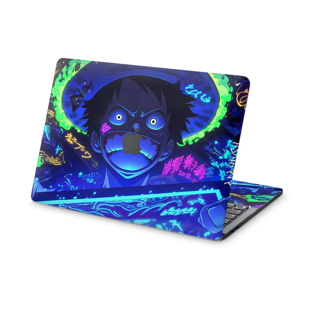 Macbook pro 13'' (m1 2020) luffy blaze 3d skin | wrapitskin