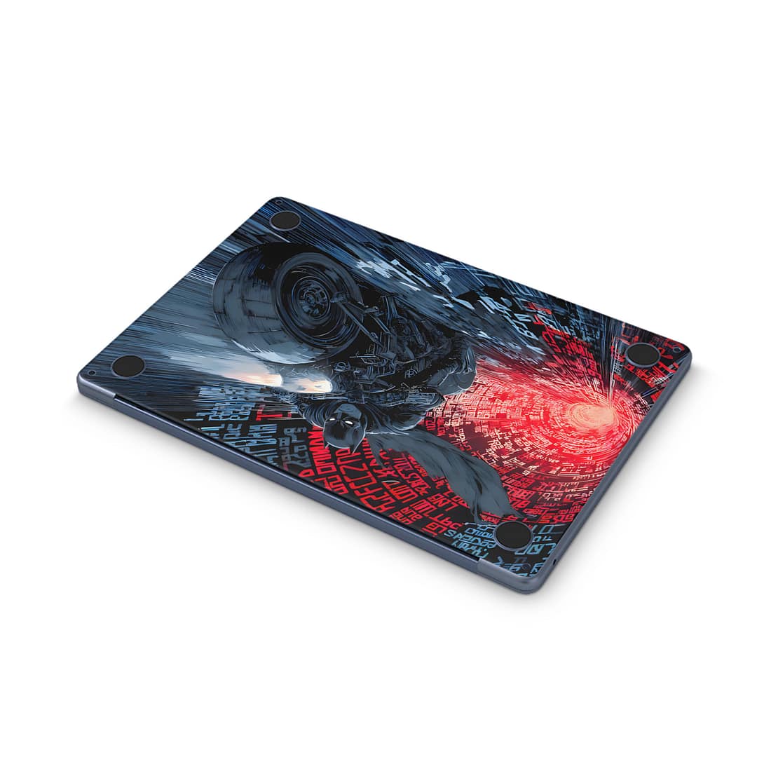 Macbook air 13. 6'' m2 2022 the batman 3d skin | wrapitskin