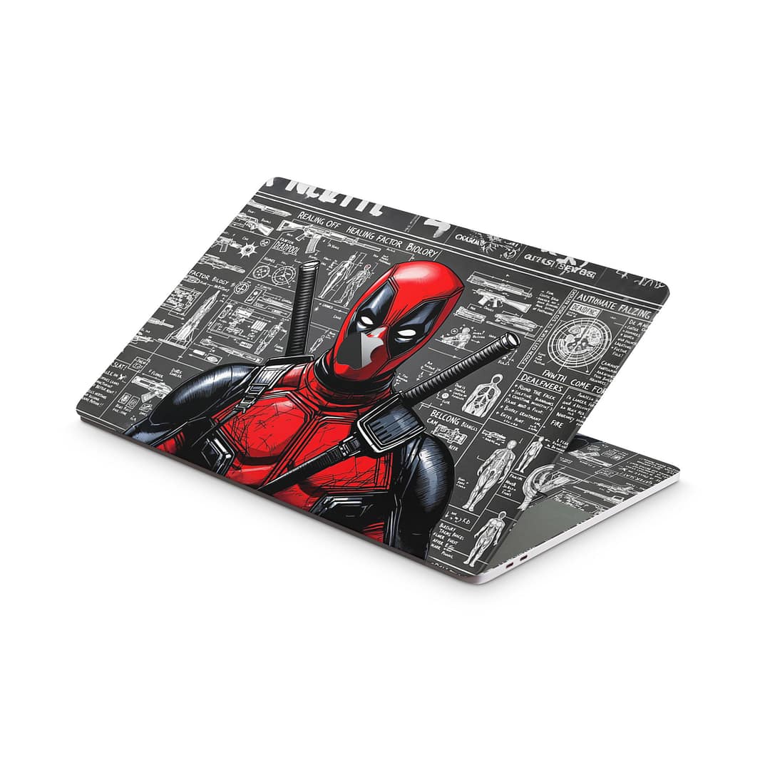 Macbook pro 15'' (2018-2019) deadpool skin | wrapitskin