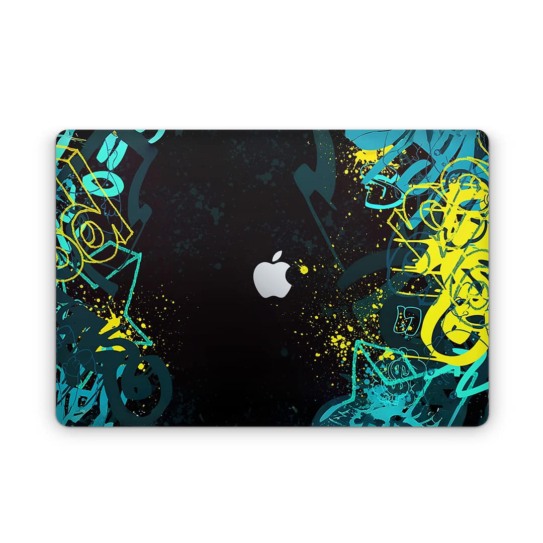 Macbook pro 16'' (touch bar,2019) graffiti soul skin wrapitskin