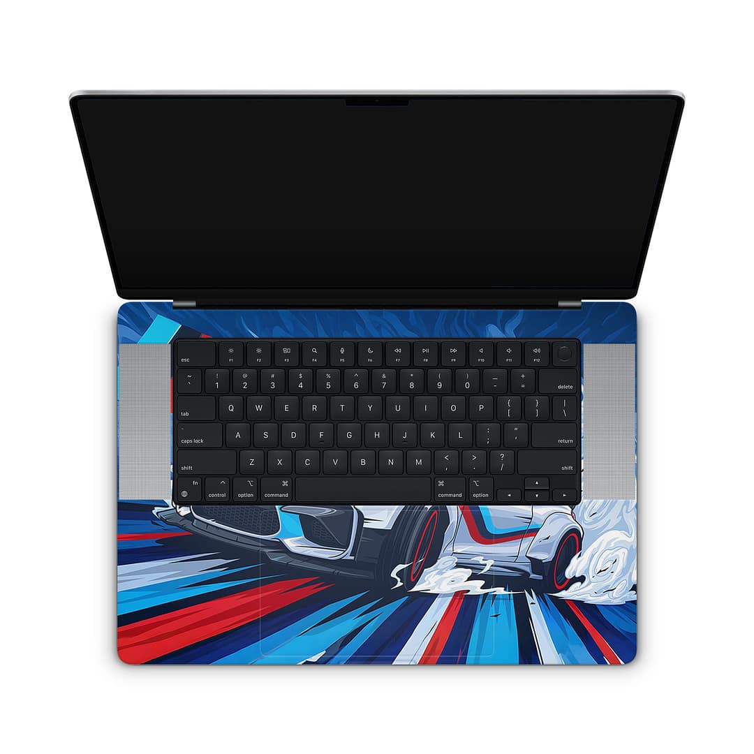 Macbook pro 16'' (m2,2023) velocityx 3d skin | wrapitskin