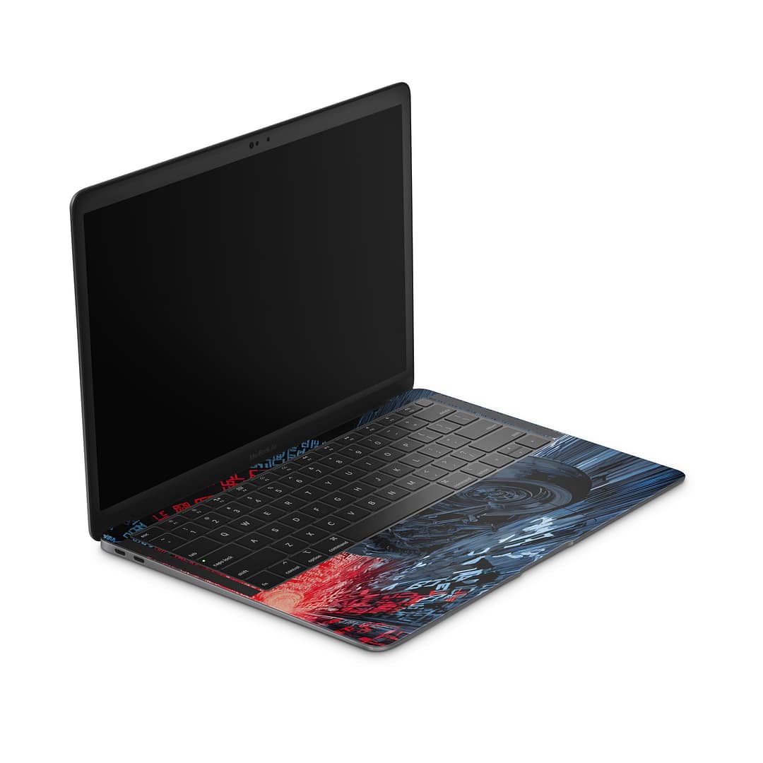 Macbook air 13'' (2018) the batman 3d skin | wrapitskin
