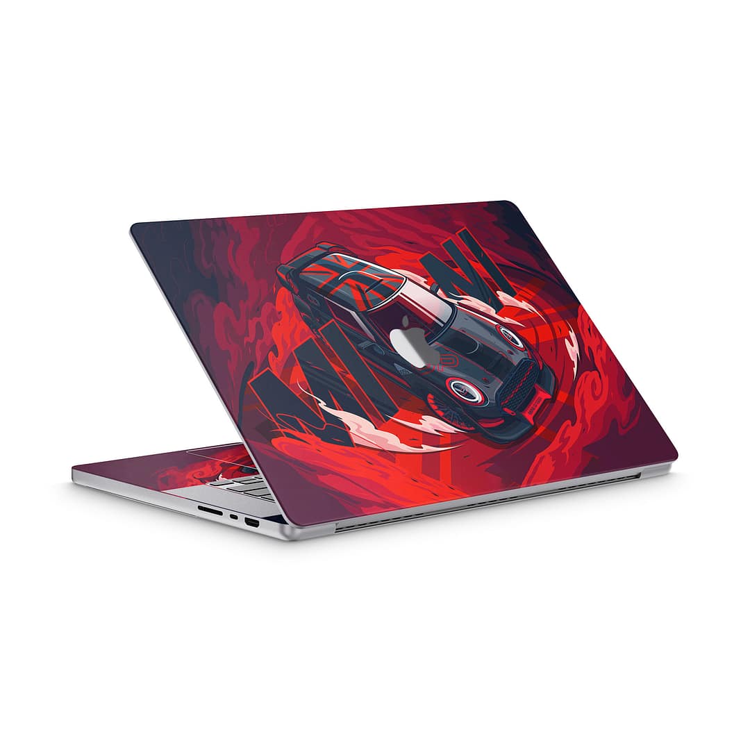 Macbook pro 16'' (m2,2023) mini cooper 3d skin | wrapitskin