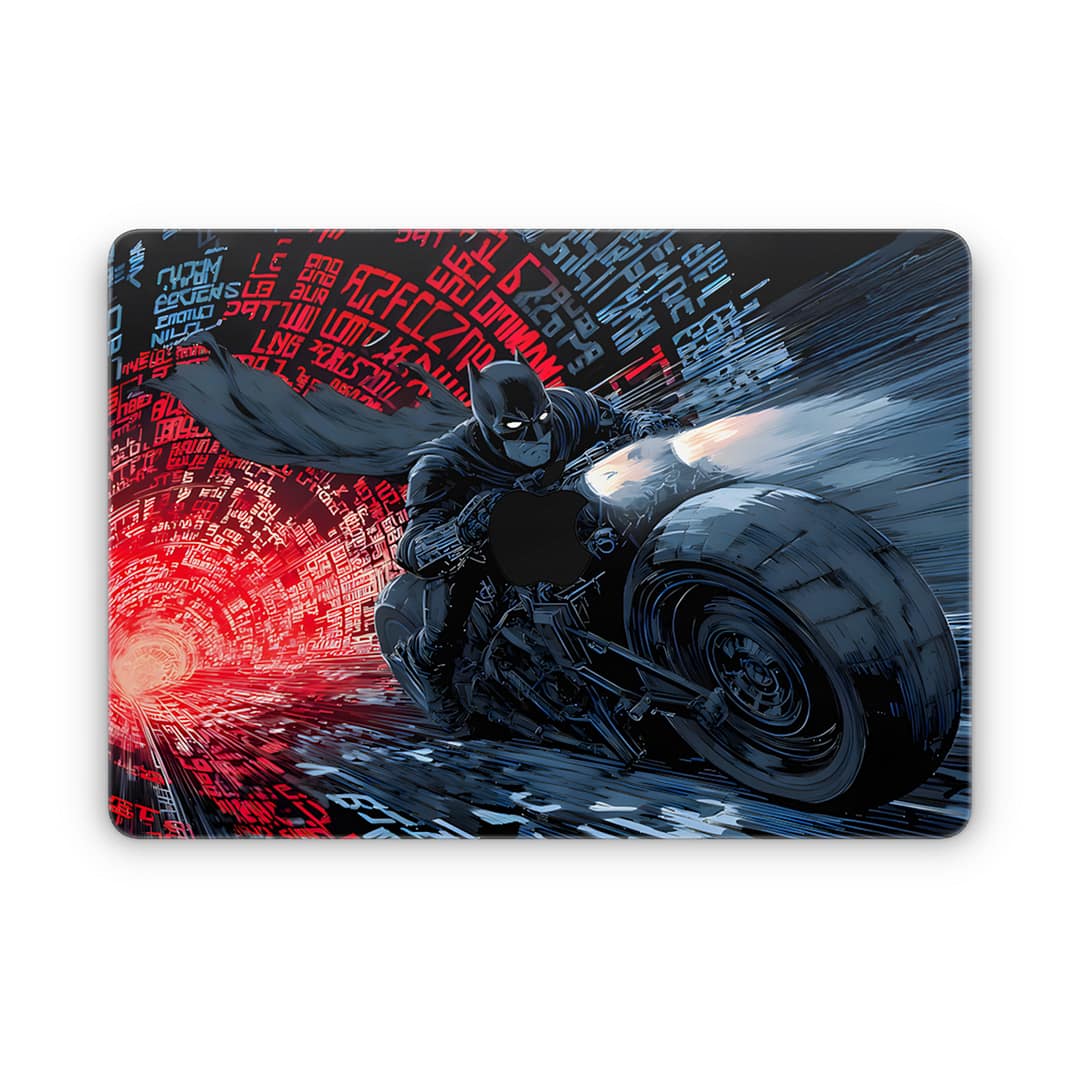 Macbook air 13. 6'' m2 2022 the batman 3d skin wrapitskin