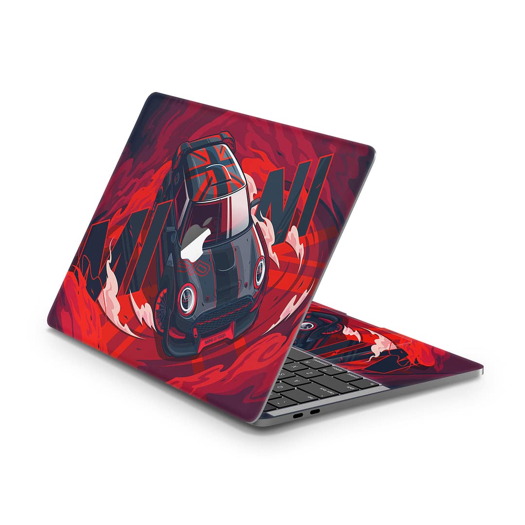 Macbook pro 13” (2016-2018) mini cooper 3d skin | wrapitskin