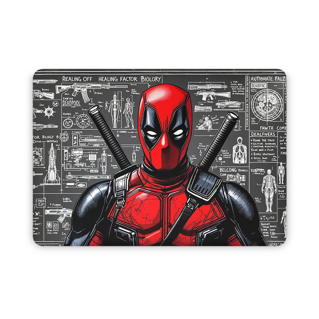 Macbook air 13'' (2010-2017) deadpool skin wrapitskin