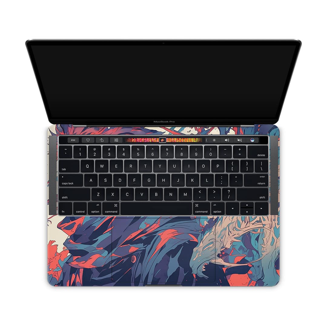 Macbook pro 13'' (touch bar,2018) sukuna skin | wrapitskin