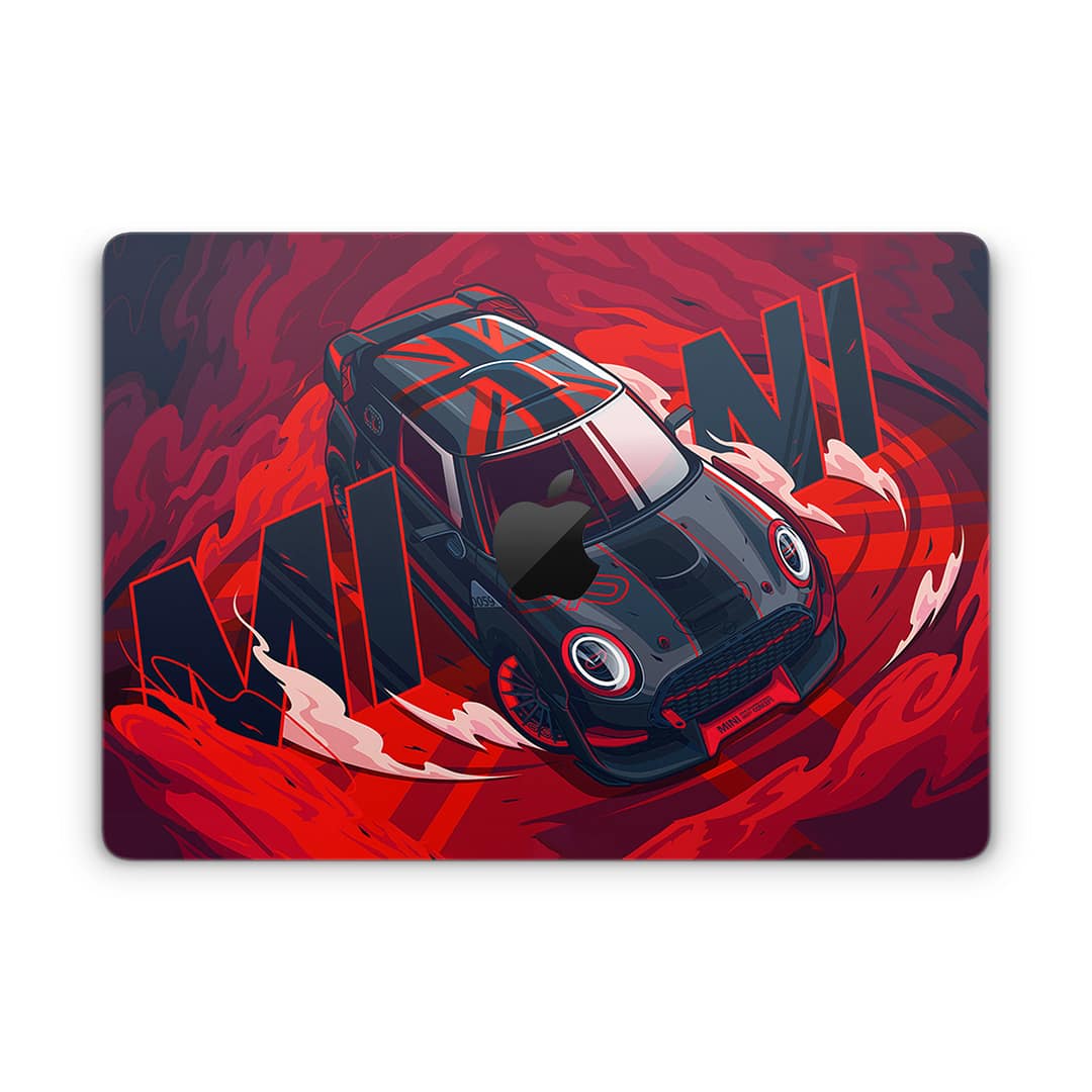 Macbook pro 14'' (2021) mini cooper 3d skin wrapitskin