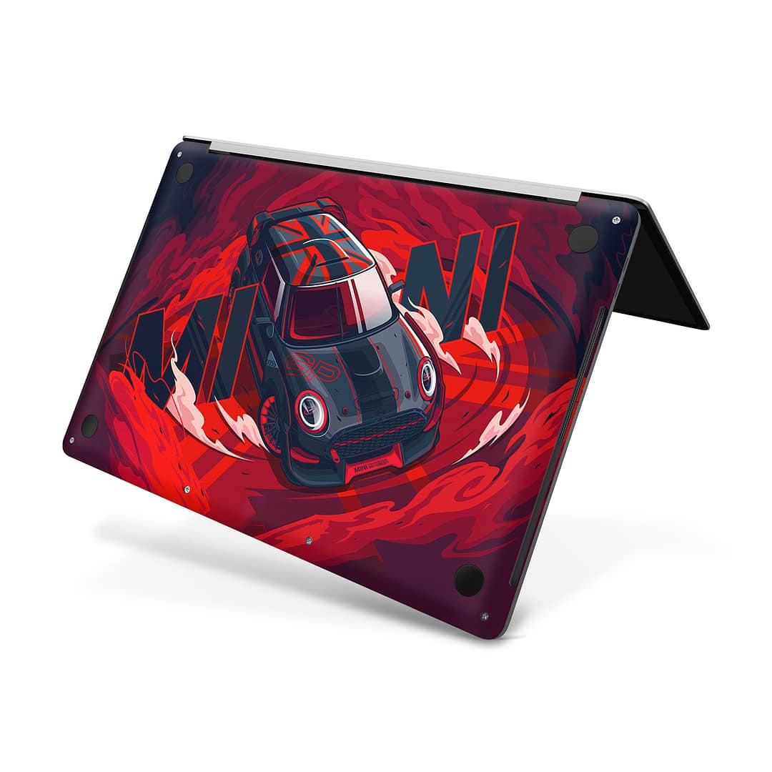 Macbook pro 16'' (touch bar,2019) mini cooper 3d skin | wrapitskin