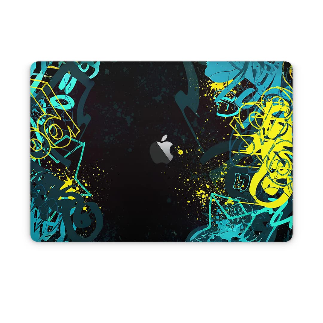 Macbook pro 15'' (2018-2019) graffiti soul skin wrapitskin