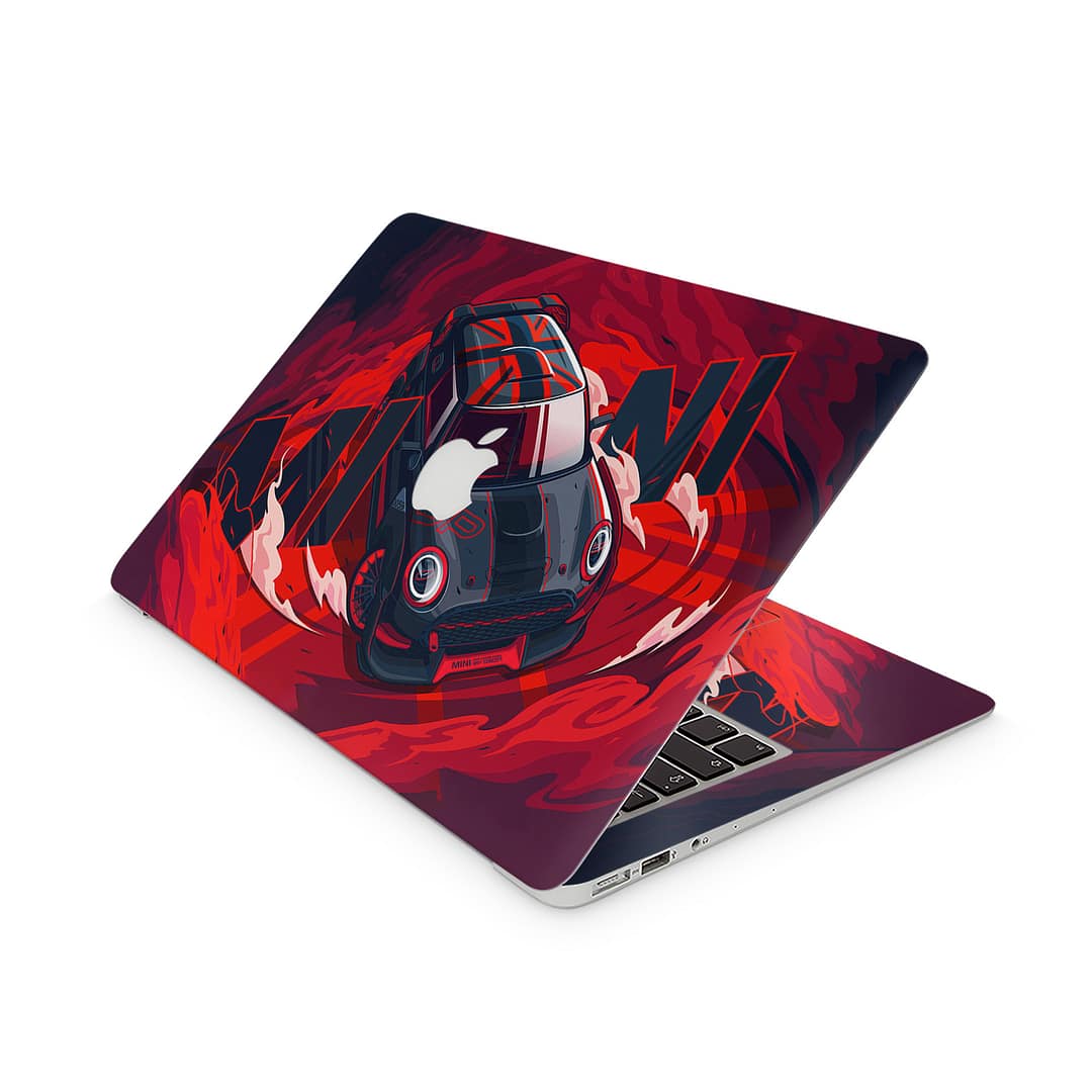 Macbook air 13'' (2010-2017) mini cooper 3d skin | wrapitskin