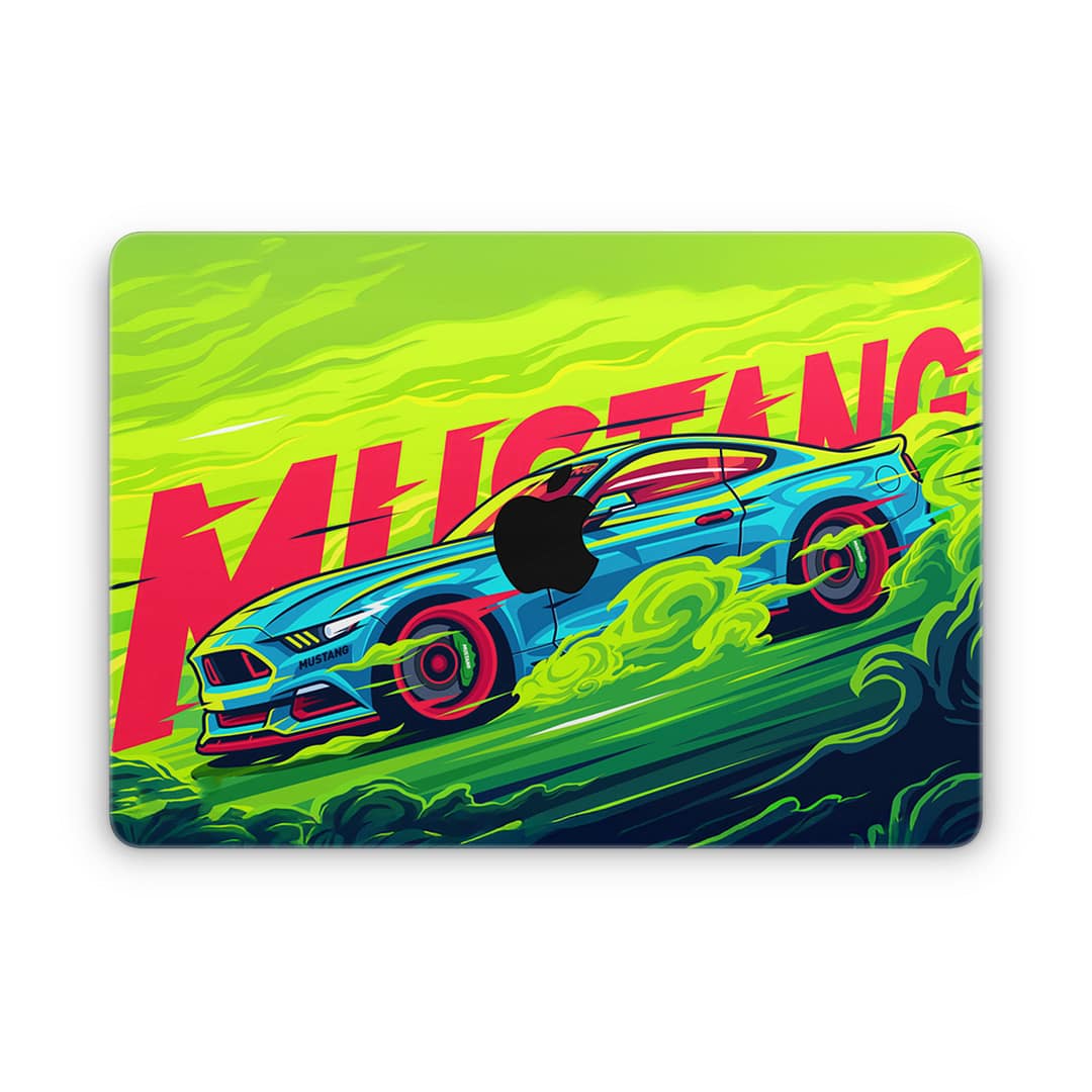 Macbook air 13. 6'' m2 2022 eco beast 3d skin wrapitskin