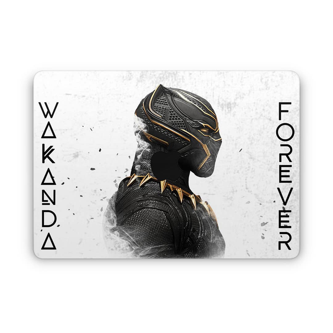 Macbook air 13. 6'' m2 2022 wakanda forever 3d skin wrapitskin