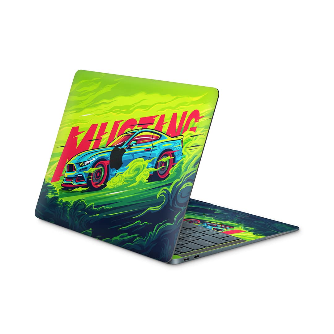 Macbook air 13'' (2018) eco beast 3d skin | wrapitskin