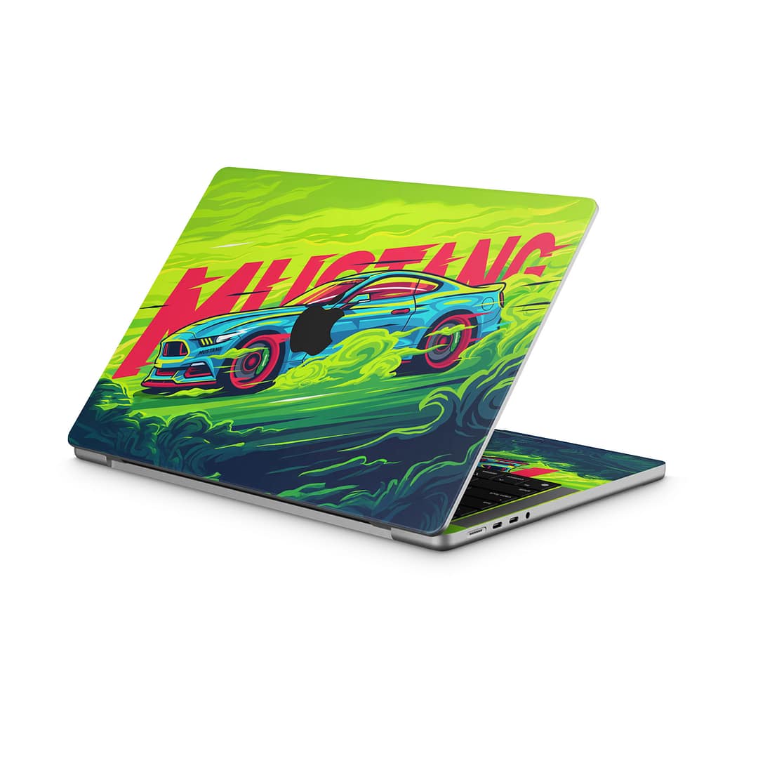 Macbook pro 14'' (2021) eco beast 3d skin | wrapitskin