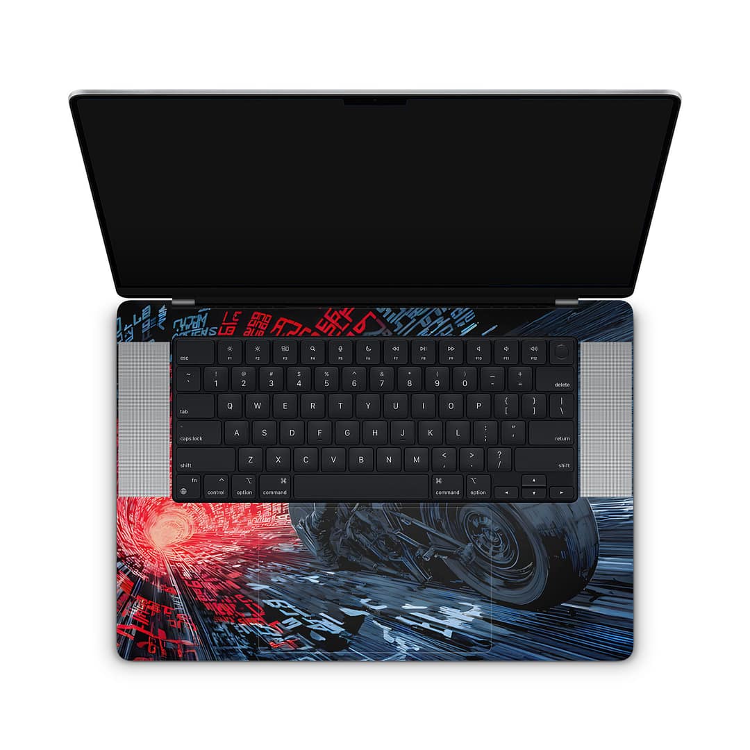 Macbook pro 16'' (m2,2023) the batman 3d skin | wrapitskin