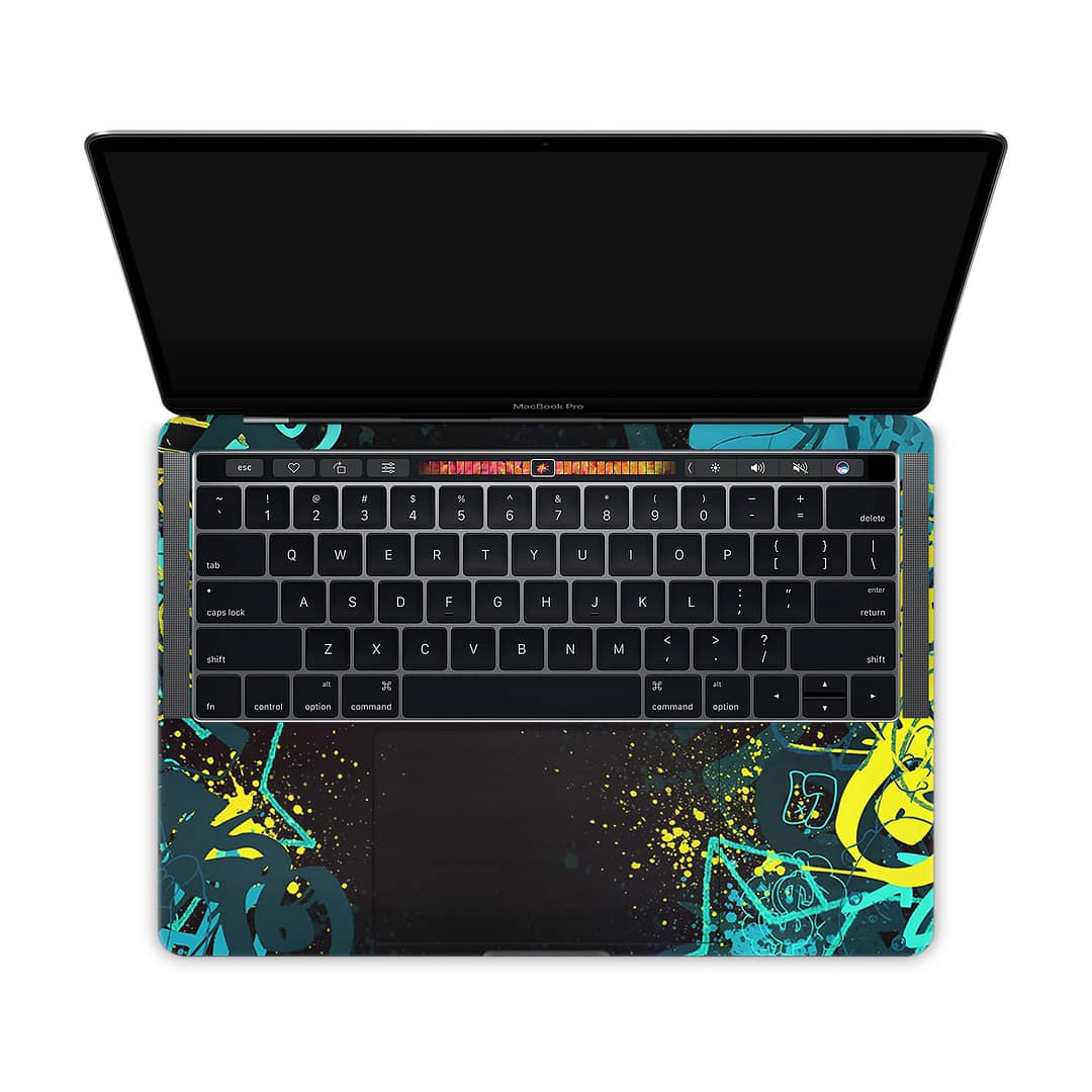 Macbook pro 13'' (touch bar,2018) graffiti soul skin | wrapitskin