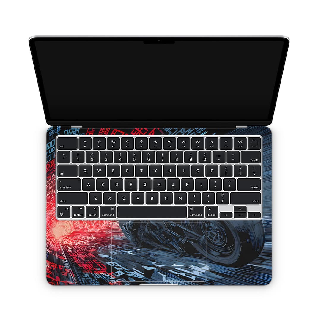 Macbook air 13. 6'' m2 2022 the batman 3d skin | wrapitskin