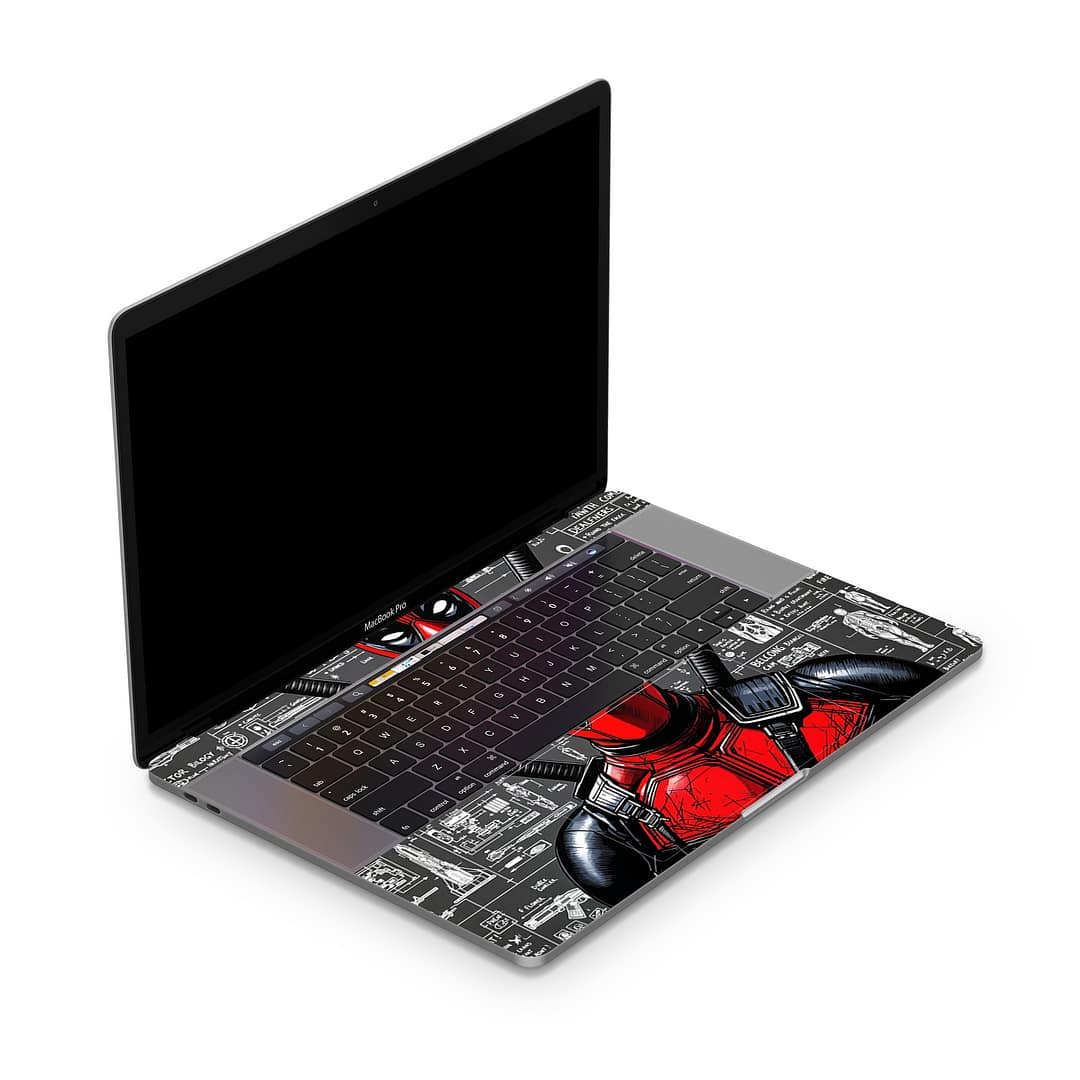 Macbook pro 15'' (2016-2017) deadpool skin | wrapitskin