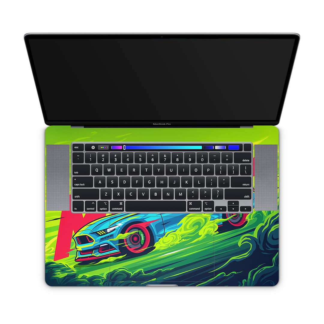 Macbook pro 16'' (touch bar,2019) eco beast 3d skin | wrapitskin