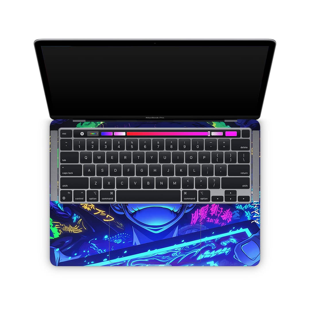 Macbook pro 13'' (m1 2020) luffy blaze 3d skin | wrapitskin