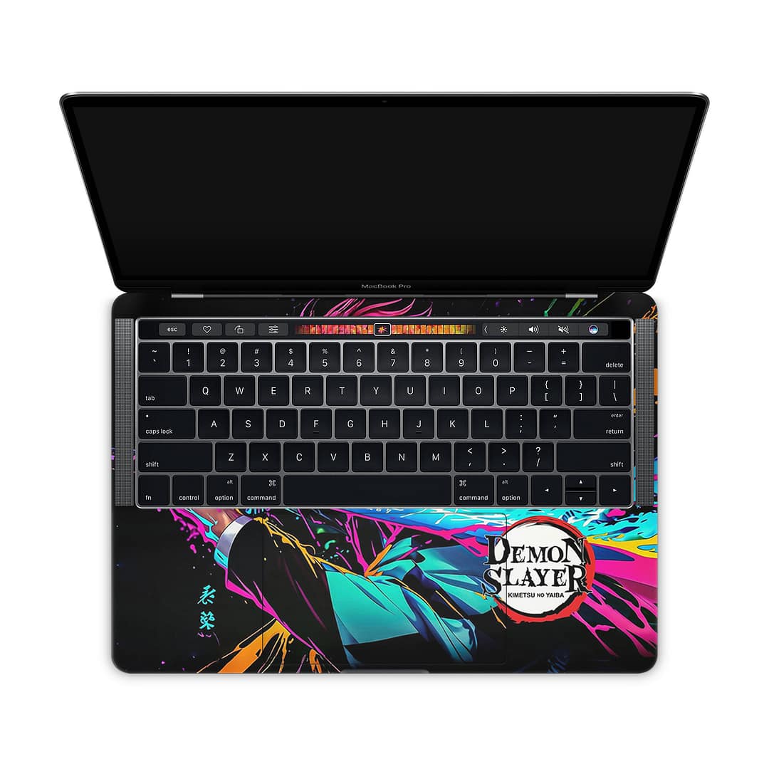 Macbook pro 13'' (touch bar,2018) strikex 3d skin | wrapitskin