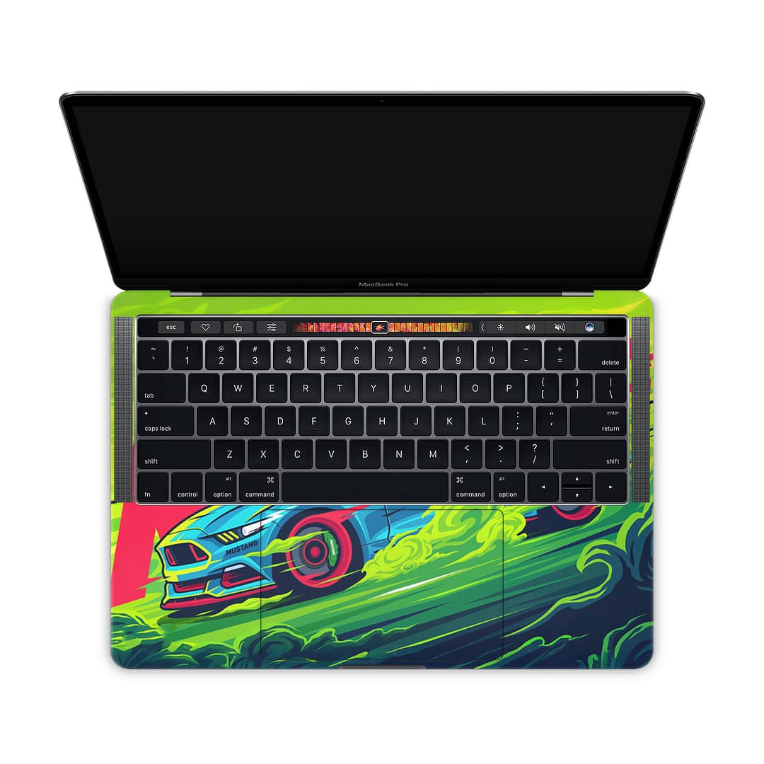 Macbook pro 13'' (touch bar,2018) eco beast 3d skin | wrapitskin